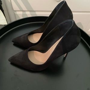 Aldo shoes, leather suede size 6 black